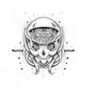 I love pasta.  tattoo design idea