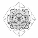 chocolate molecule structure  tattoo design idea