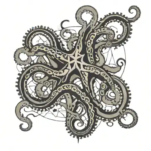 moscow subway map octopus tentacles   tattoo design idea