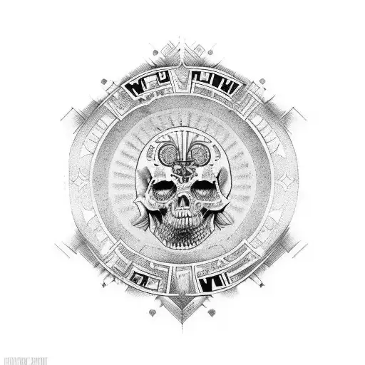 Blackwork Veni Vidi Vici Tattoo Idea - BlackInk AI