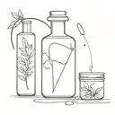 depression and drugs used tattoo design idea