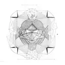 ADHD Dopamine Architecture tattoo design idea