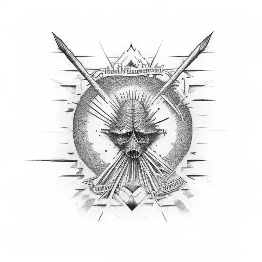 Lyrics from "Simple Man" by Lynyrd Skynyrd, advocating for a humble lifestyle tattoo design idea