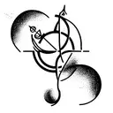 Leo Aquarius libra tattoo design idea