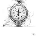 time tattoo design idea