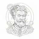 Design a dotwork tattoo featuring a quote from a famous stoic philosopher like Seneca or Marcus Aurelius tattoo design idea