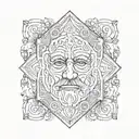 Design a dotwork tattoo featuring a quote from a famous stoic philosopher like Seneca or Marcus Aurelius tattoo design idea