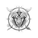 15 13 8 19 24 Aries Pisces Capricorn Sagittarius tattoo design idea