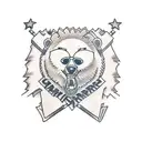 ghetto bear tattoo design idea