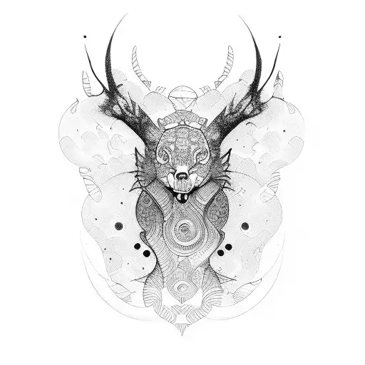 doodle tattoo design idea