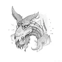 break the rules doodle tattoo design idea