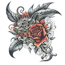 Amari tattoo design idea