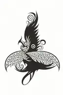 Winged Demon tattoo design idea