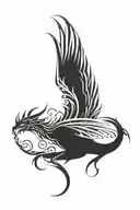Winged Demon tattoo design idea