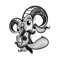 put a chaind and pistons tattoo design idea