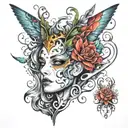 Paradox tattoo design idea