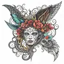 Paradox tattoo design idea