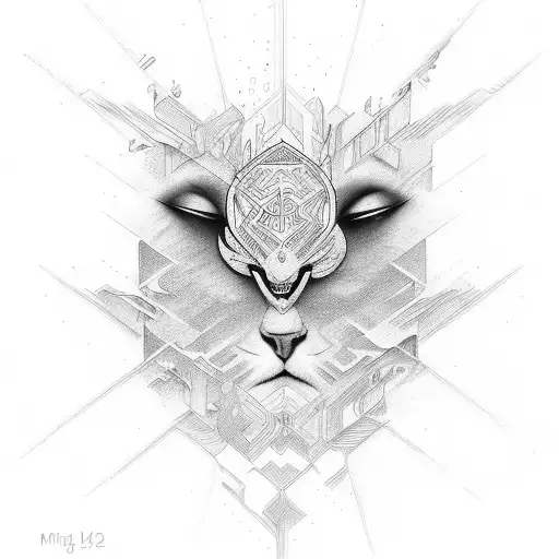 spiritual awakening  tattoo design idea