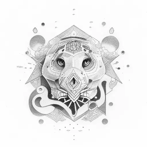 numero 1968 tattoo design idea