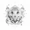 numero 1968 tattoo design idea