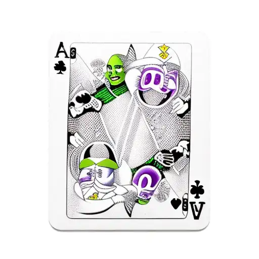 Disney villains and sidekicks as a playing card deck tattoo design idea