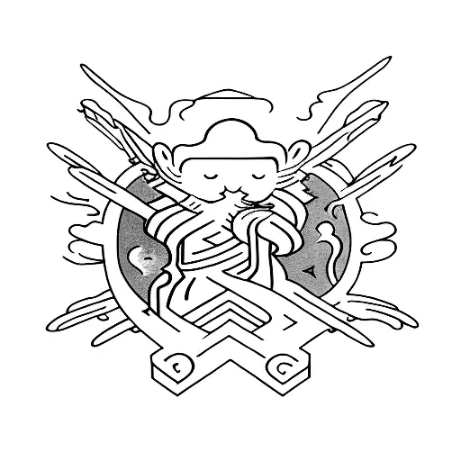 lamentation 3:32 tattoo design idea