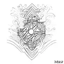 lamentation 3:32 tattoo design idea