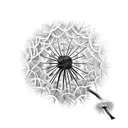 Dandelion tattoo design idea
