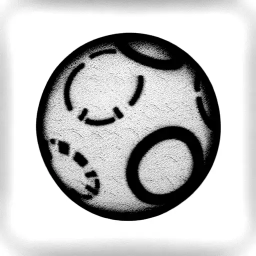 death star tattoo design idea