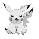 pikachu tattoo design idea