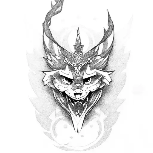 Keyblade from Kingdom Hearts tattoo design idea