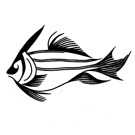 Goldfish Design Double Fish Disposable Tattoo Stickers - Temu