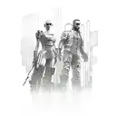 Cyberpunk 2077 Grim  tattoo design idea