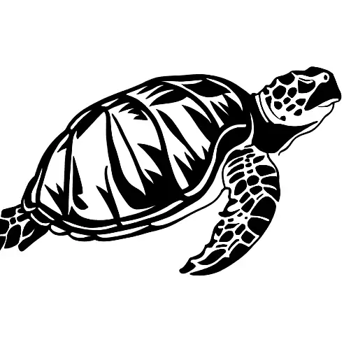 sea turtle tattoo design idea