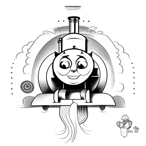 "Thomas" in script with a heart at the end  tattoo design idea