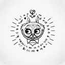 "Thomas" in script with a heart at the end  tattoo design idea