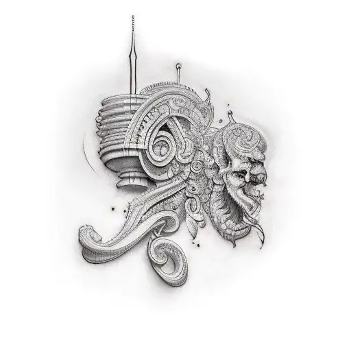 stoicism tattoo design idea