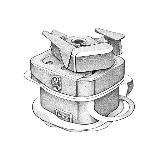 pandora box open tattoo design idea