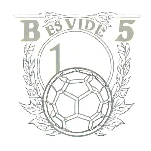 1909 Birthday of my late father and founding of BVB our favorite football club tattoo design idea