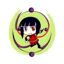 Might Guy 8 Gates logo  tattoo design idea