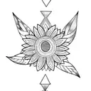 laurel wreath tattoo design idea