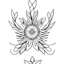 laurel wreath tattoo design idea