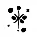 man making a 4 leaf clover tattoo design idea