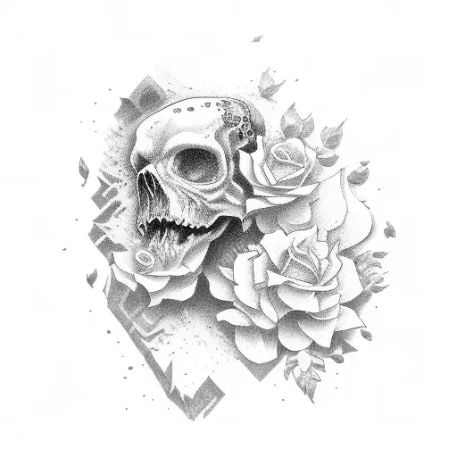 schrei nach liebe tattoo design idea