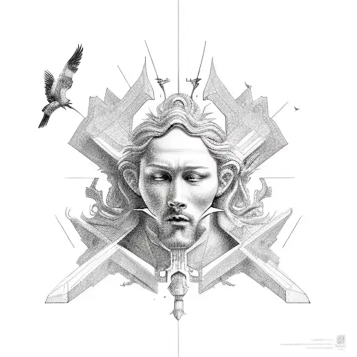 icarus tattoo design idea