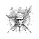 icarus tattoo design idea