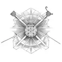 Fencing Sword tattoo design idea