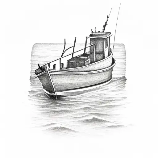Discover 92+ about fishing boat tattoo latest - in.daotaonec