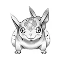 pickachu  tattoo design idea