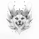 Alana and Oscar  tattoo design idea
